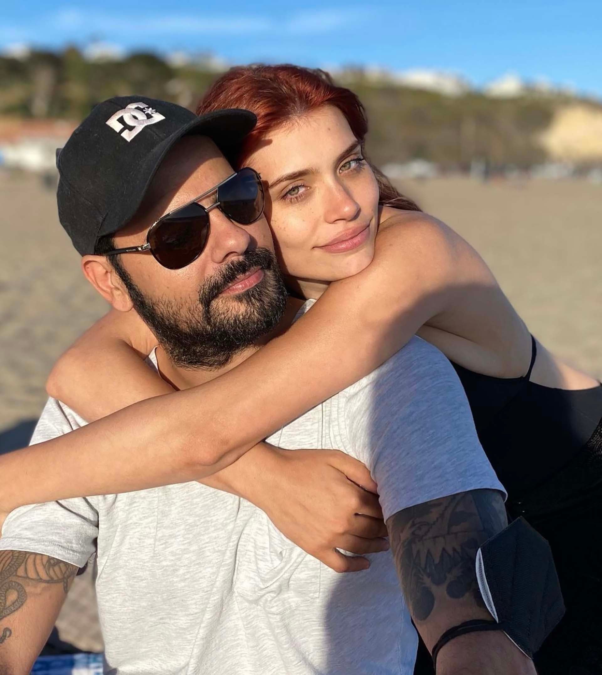 Eva De Dominici y Eduardo Cruz, con quien finalizó su relación luego de ocho años juntos y un hijo en común (Instagram)