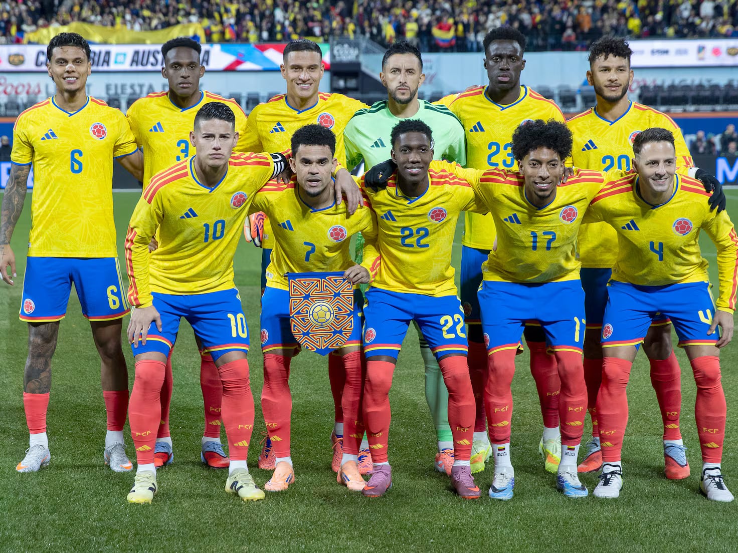 La selección Colombia ya envió la lista de preseleciconados a la Copa del Mundo - crédito FCF