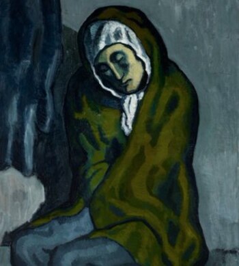 El misterioso paisaje está bajo