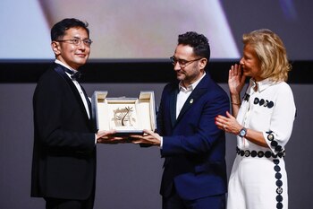Goro Miyazaki aceptó la Palma