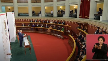 El presidente presentó el 5