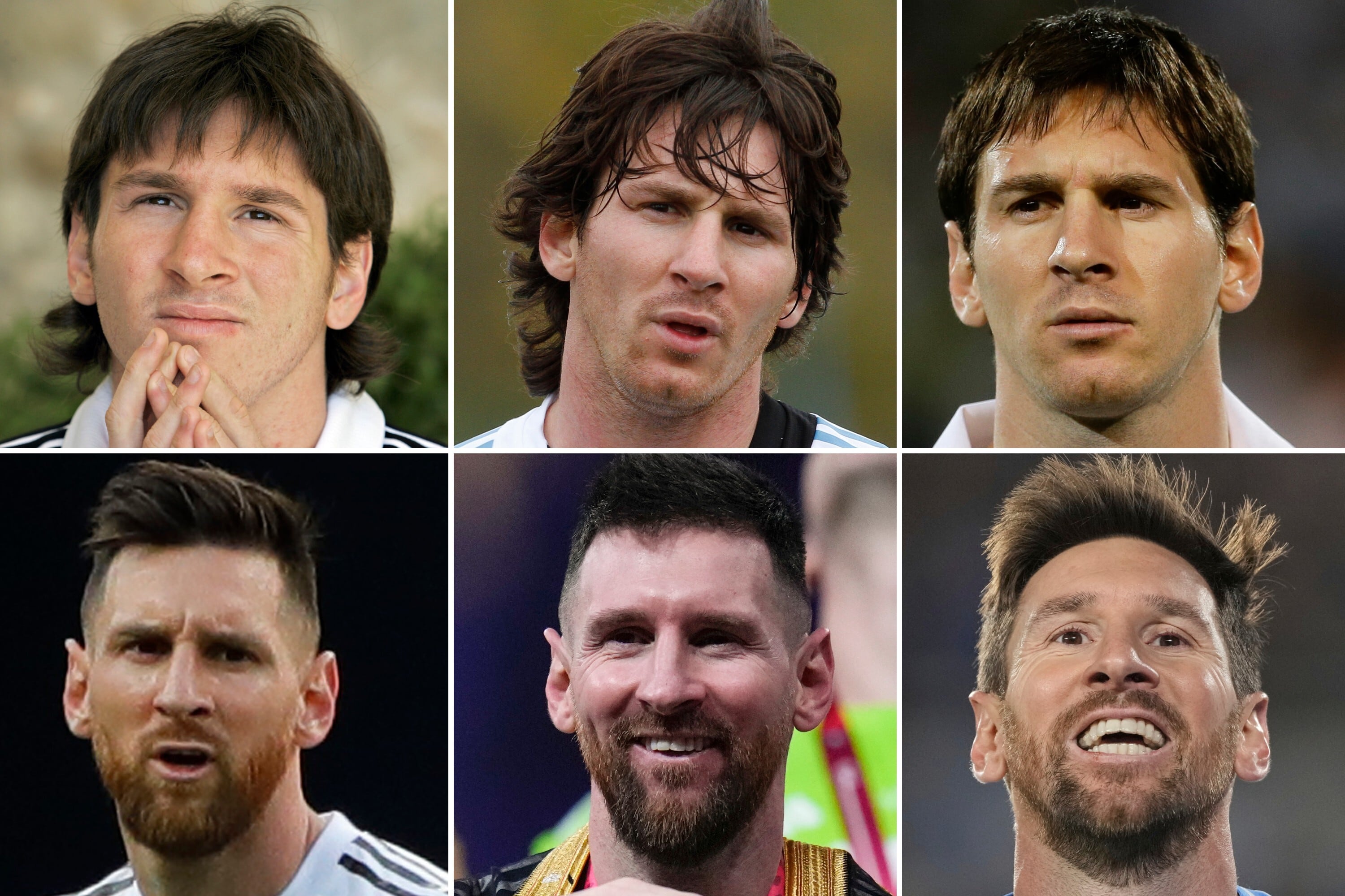 El libro sobre Messi sostiene que el capitán argentino atravesó distintas etapas en la cancha y siguió siendo determinante en cada nueva función (AP Photo/Paul White, Eduardo Di Baia, Victor R. Caivano, Ricardo Mazalan, Manu Fernandez, Gustavo Garello)