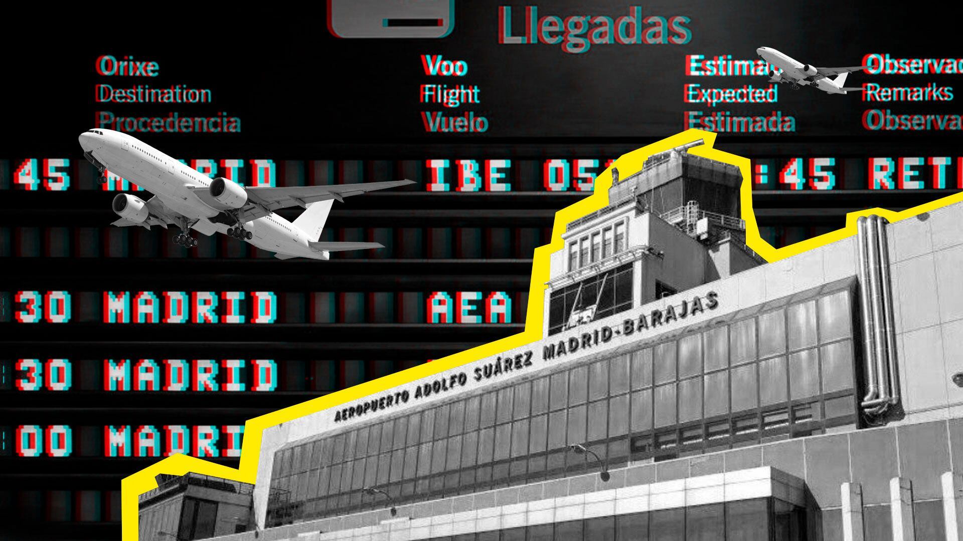 Conoce cuál es el estado de los vuelos del aeropuerto madrileño de este día (Jovani Pérez/Infobae)