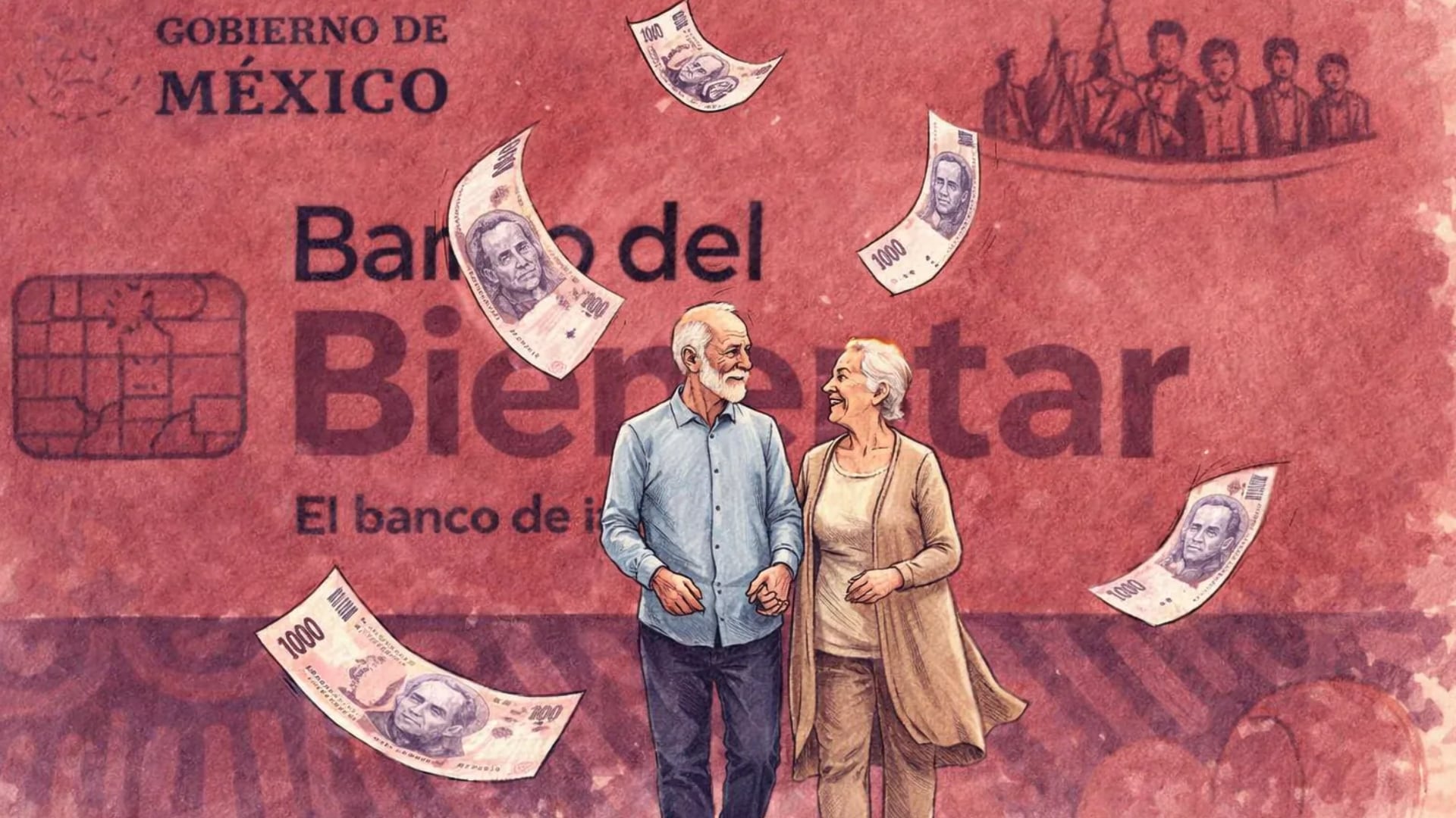 El periodo de pagos de la Pensión Bienestar para los adultos mayores que son beneficiarios terminó el miércoles pasado, y ya hay una fecha tentativa del próximo depósito (Imagen Ilustrativa Infobae)