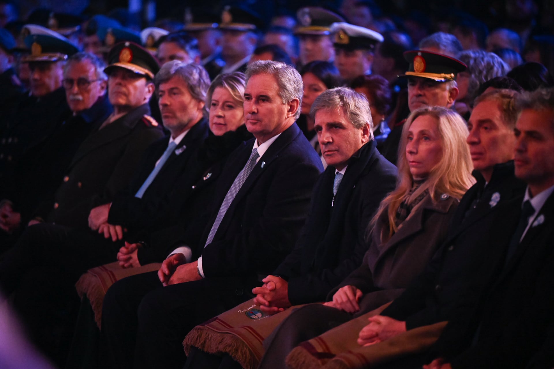 Entre los presentes estaba el ministro de Economía, Luis Caputo; el de Justicia, Juan Bautista Mahiques. y la titular de la cartera de Seguridad, Alejandra Monteoliva (Nicolas Nuñez)