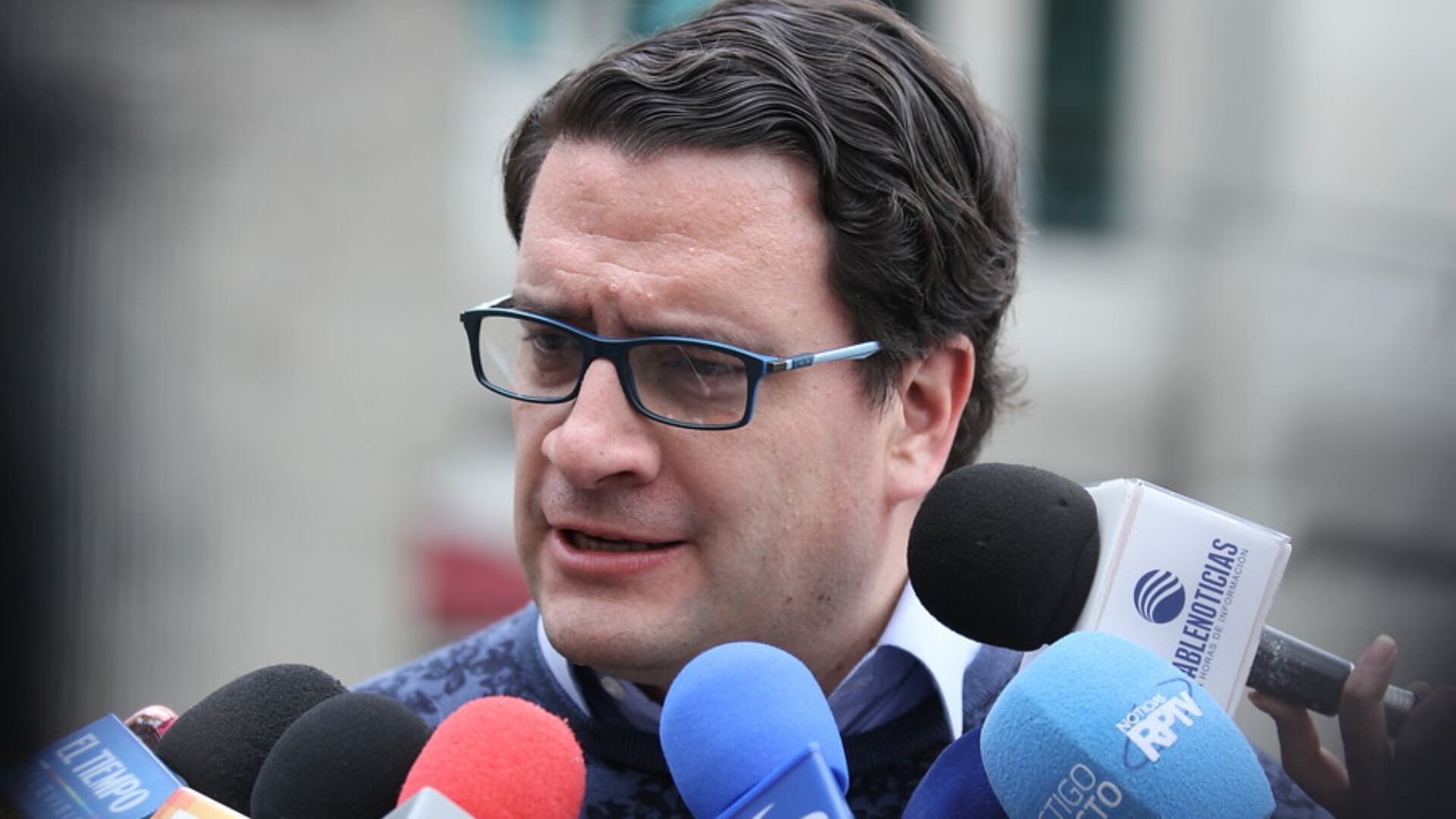 Iván Cancino mostró su desacuerdo con la actitud del policía con el que tuvo un altercado el portero de Millonarios - crédito  (Colprensa - Sofía Toscano)