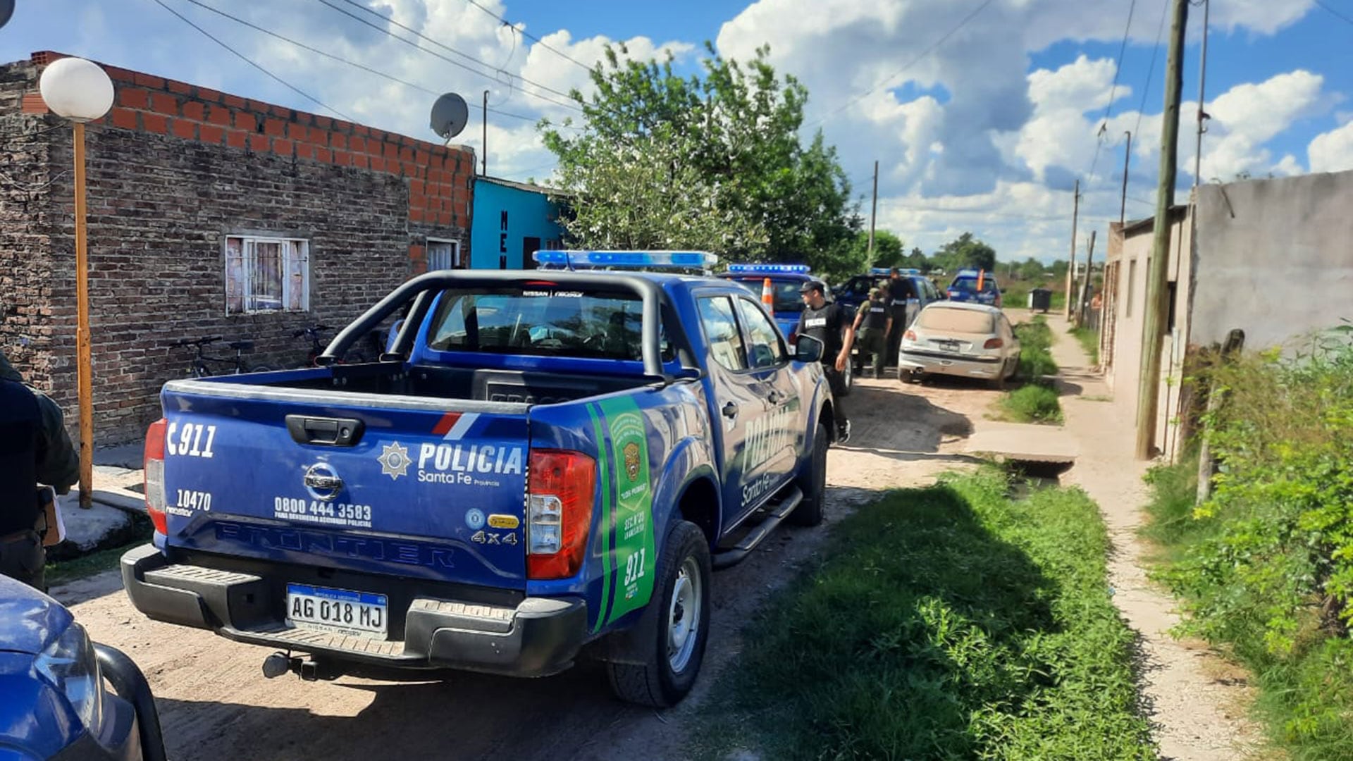 Por el trágico hecho, el fiscal interviniente dispuso la detención del padre de la víctima