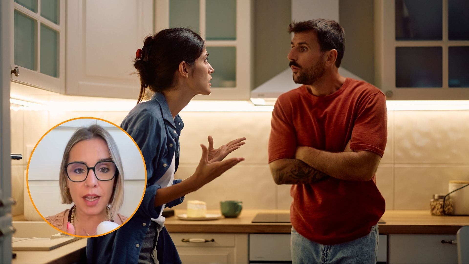 La psicóloga Silvia Severino expone las señales para detectar que un hombre nos está utilizando (@silviaseverinopsico / Montaje Infobae)