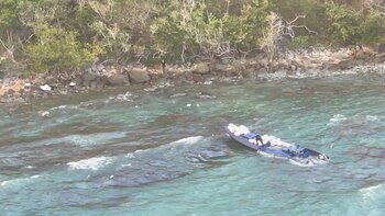 Una de las embarcaciones que