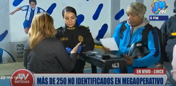 En el megaoperativo también estuvieron