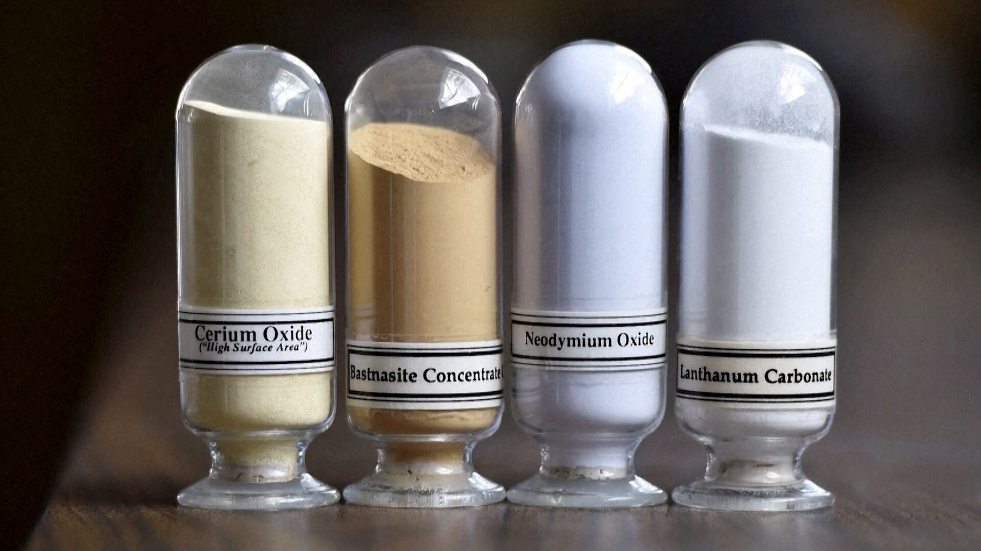 Las llamadas “tierras raras” son un grupo de 17 elementos químicos.