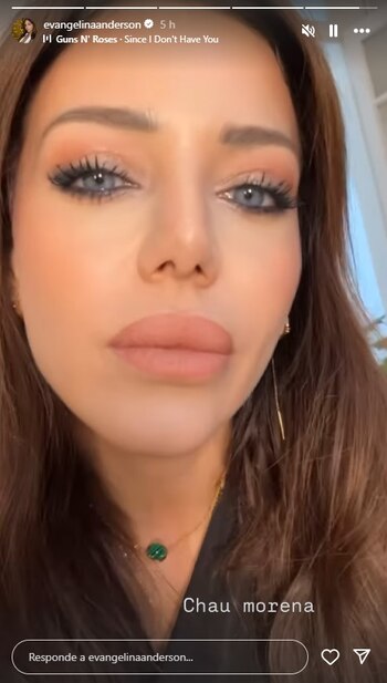 El nuevo look de Evangelina