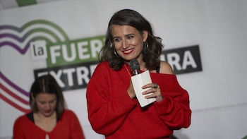 La candidata de Unidas por