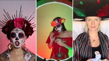 (TikTok / @sarita_viajando, @katheringlachama &