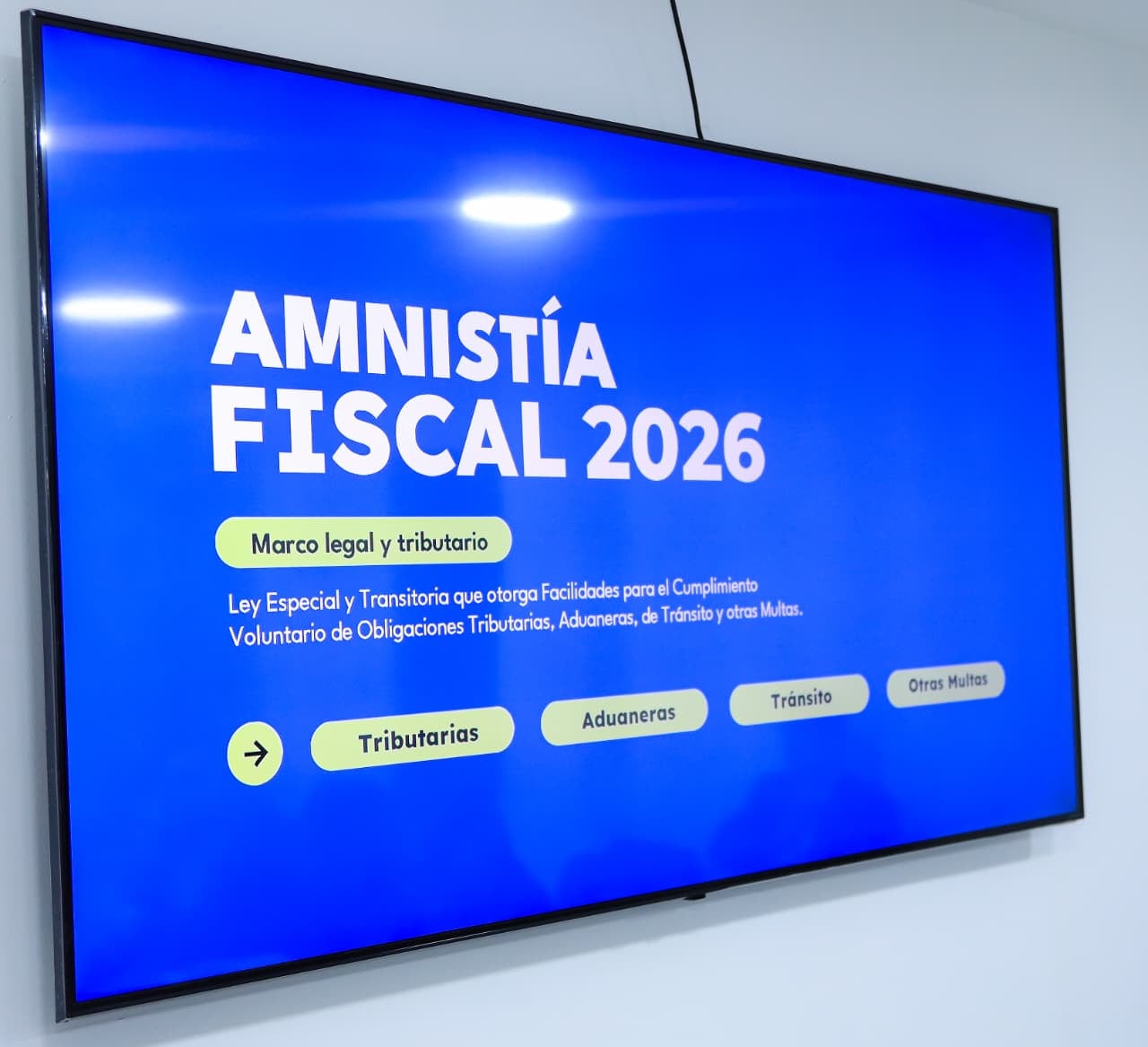 La amnistía de 2025 concentró el 71% de su recaudación en pequeños contribuyentes (Cortesía Asamblea Legislativa)