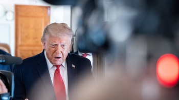 Trump dice que nunca prometió que no habría nuevas guerras