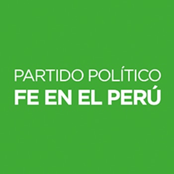 Logo del Partido Fe en el Perú, elección Perú 2026