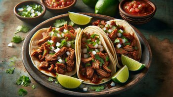 Receta de tacos de carne