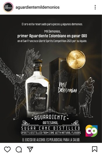 Foto: @aguardientemildemonios