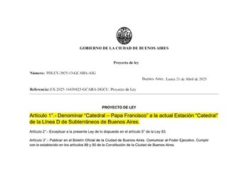 El gobierno porteño presentó un