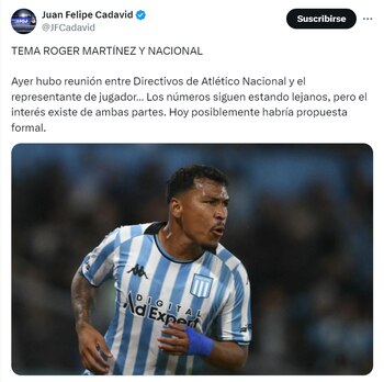 El delantero, de 29 años,