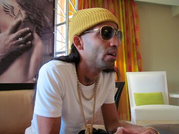 Imagen de archivo del reguetonero Arcángel. EFE/JORGE MUÑIZ/Archivo