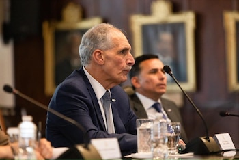 El Gobierno hondureño busca consolidar relaciones estratégicas con altos funcionarios estadounidenses. (Foto: Casa Presidencial)