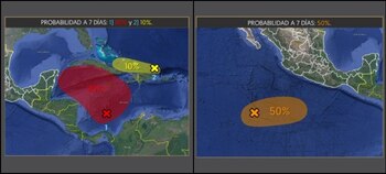 Zonas de baja presión que