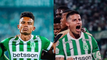 William Tesillo elogió a James Rodríguez y se refirió al impacto de su llegada a Atlético Nacional: “Es un ejemplo a seguir”