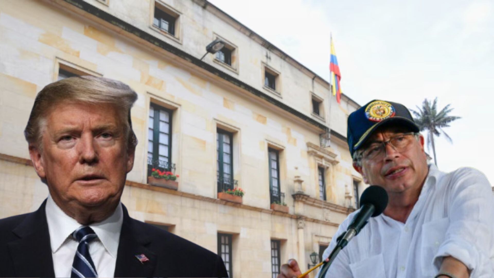 Petro fue cuestionado por declaraciones de Trump sobre política antidrogas, mientras la Cancillería respondió rechazando cualquier injerencia y defendiendo la soberanía del país. - crédito Cancillería/Presidencia/Reuters
