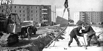 Prípiat, diseñada como una ciudad