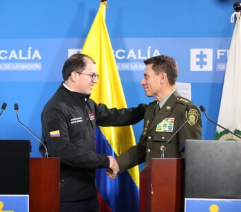 en una operación binacional con