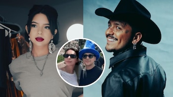 La pareja viajó a París