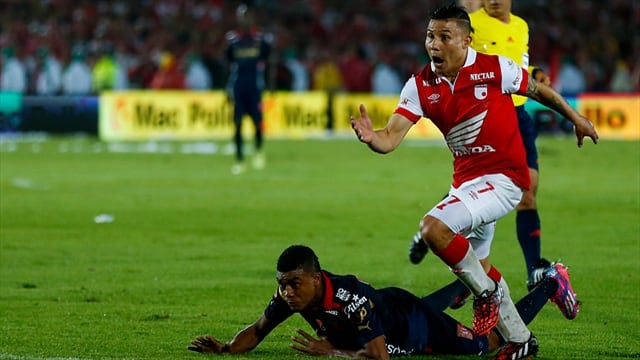 Luis Carlos Arias marcó el gol Cardenal en el partido de vuelta - crédito Colprensa