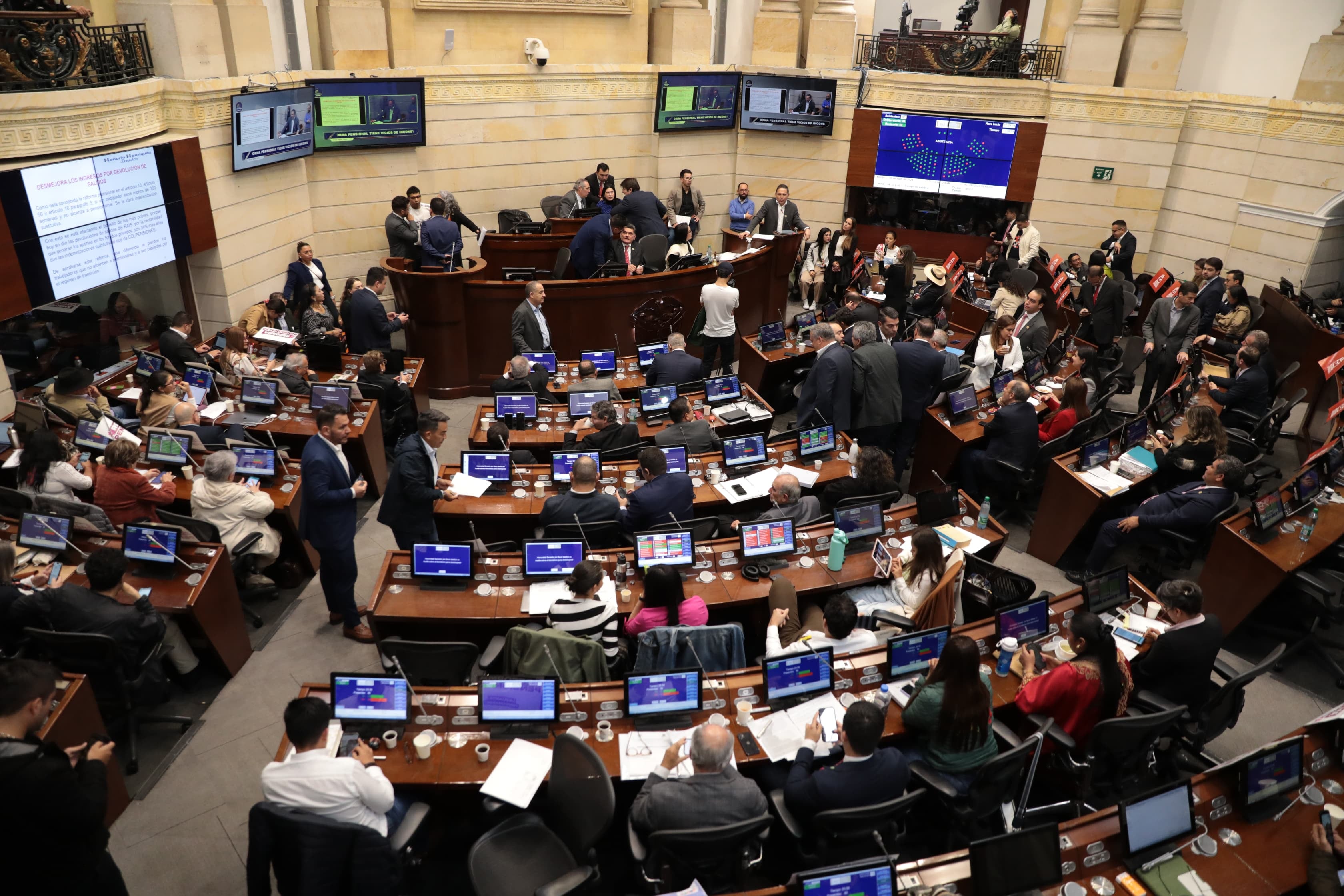 La Cámara de Representantes tendrá que subsanar el trámite del 10% de la reforma pensional - crédito Ministerio de Hacienda