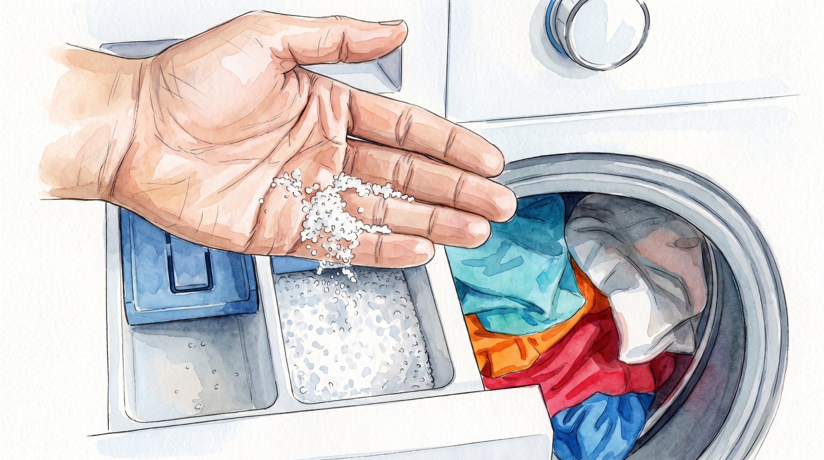 La sal no fija los colores de las prendas durante el lavado doméstico. (Imagen Ilustrativa Infobae)