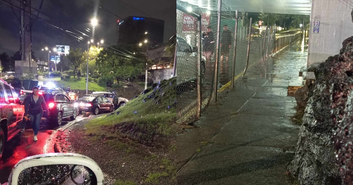 Inundaciones en Tlalpan: así quedaron la Picacho - Ajusco y Periférico ...