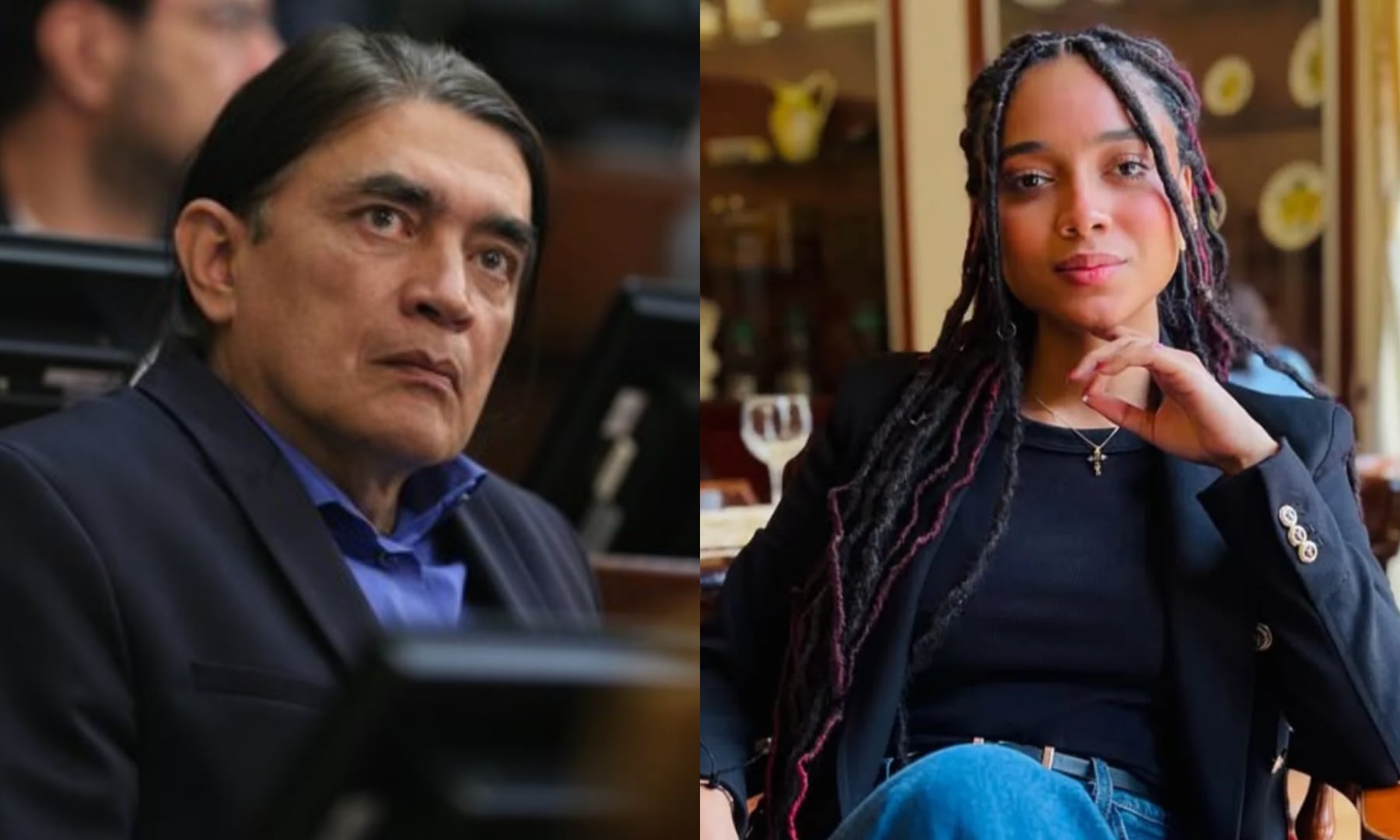 Gustavo Bolívar aseguró que el presidente no solo le tiene confianza a Juliana Guerrero; también a la juventud colombiana - crédito Colprensa y @jguerrero112/Instagram