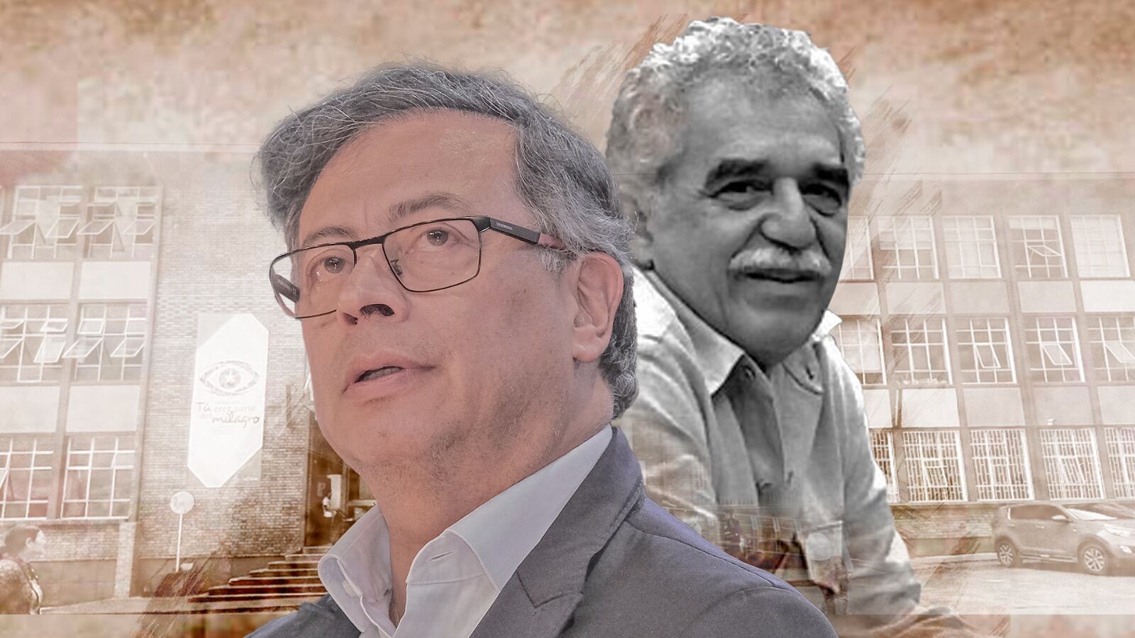 Gustavo Petro estuvo presente en evento para homenajear a Gabriel García Márquez - crédito Jesús Avilés/ Infobae