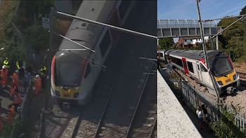 Un segundo tren descarriló en Inglaterra en menos de 24 horas y volvió a poner en alerta al sistema ferroviario