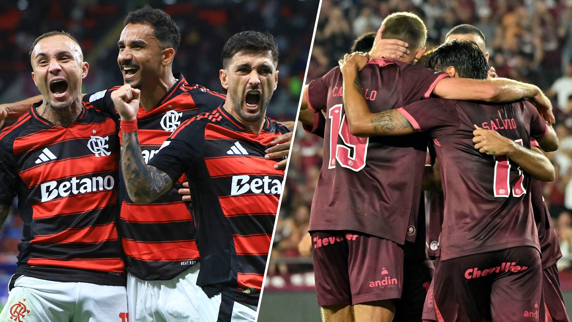 Flamengo y Lanús disputarán el partido de vuelta de la final de la Recopa Sudamericana