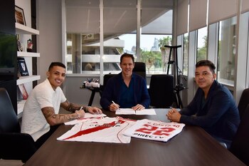 El momento de la rúbrica