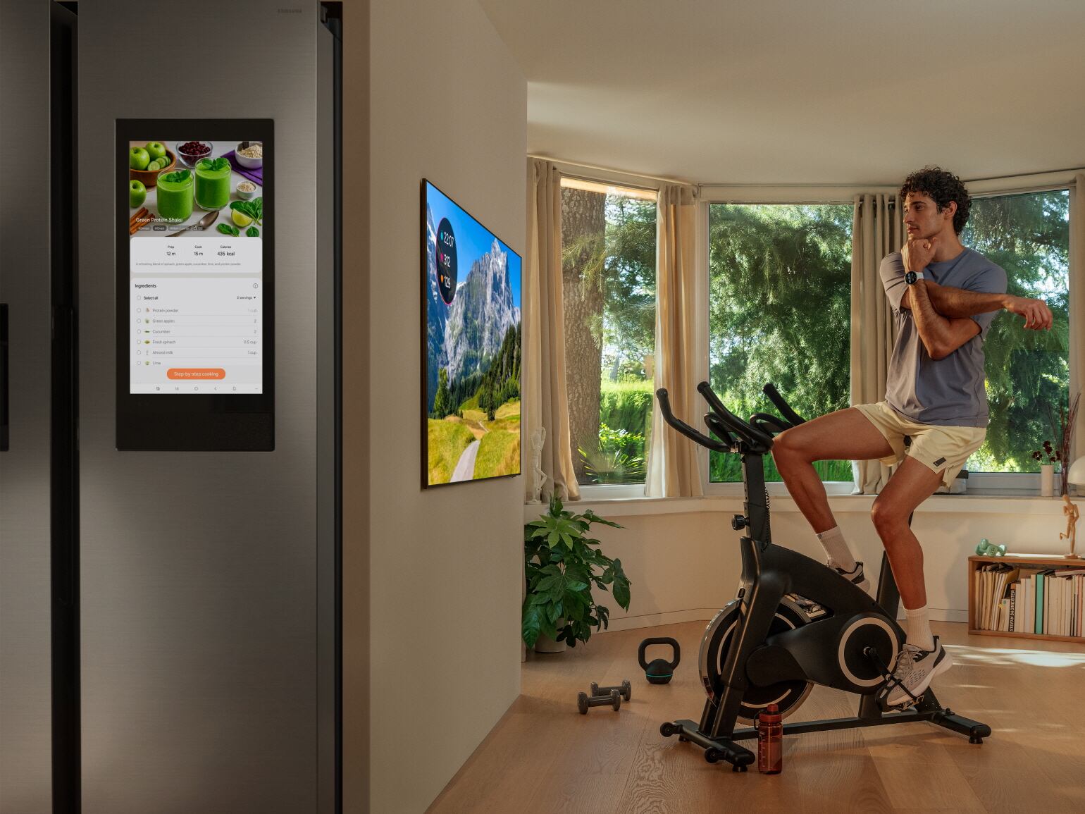 Todas las actividades de la casa quedan reportadas en la aplicación inteligente con el fin de accionar en consecuencia