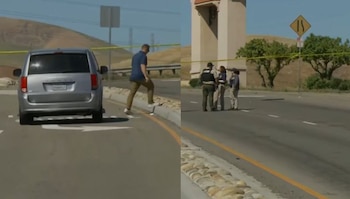 Una operación del ICE hiere a buscado por homicidio en California. (Cortesía: Breaking911)