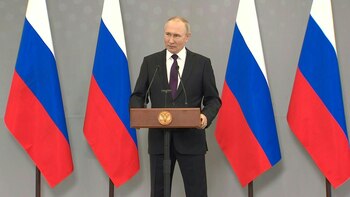 El presidente Vladimir Putin aseguró