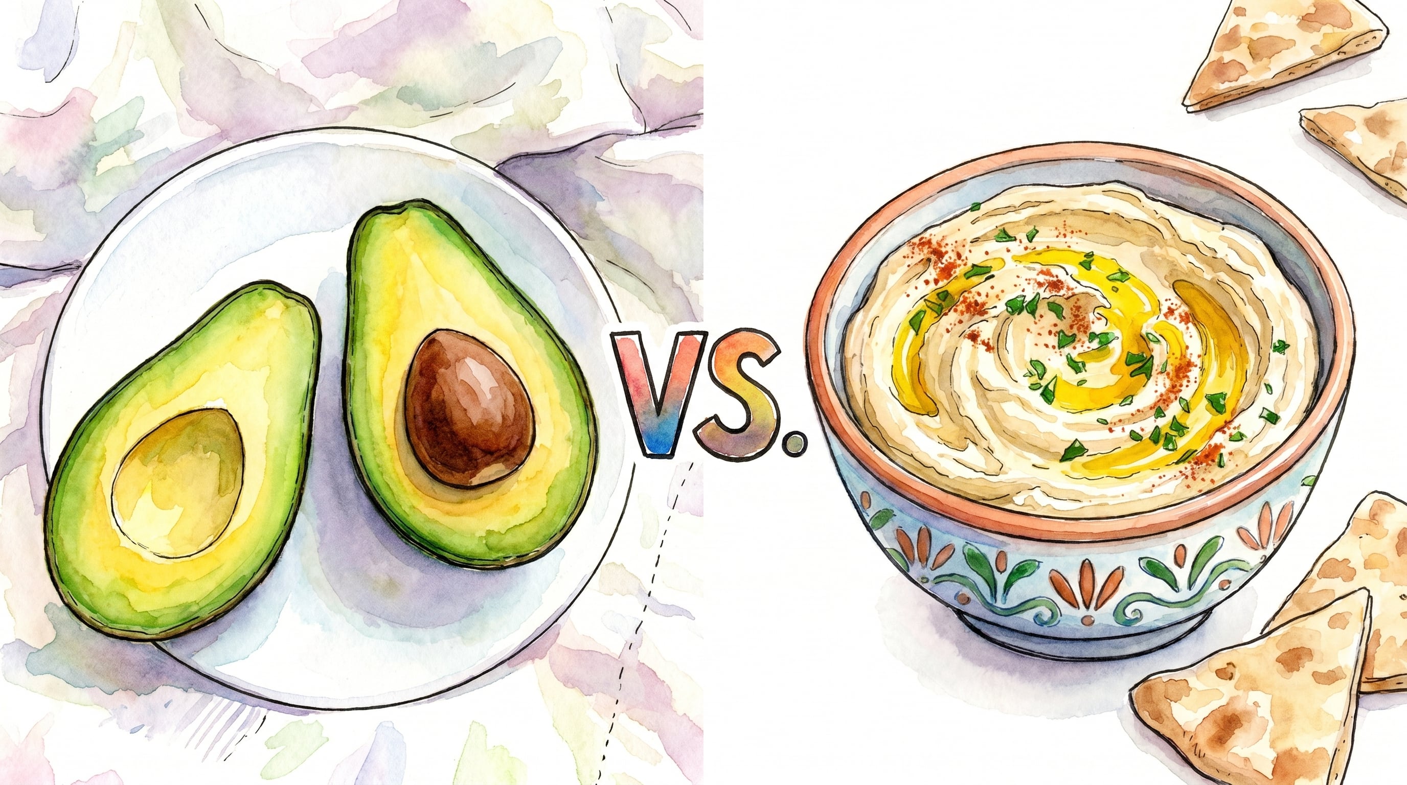 La palta y el hummus se integran al patrón mediterráneo y refuerzan su variedad nutricional. (Imagen Ilustrativa Infobae)