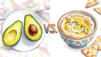 Hummus vs. palta: cuál ayuda más al metabolismo y la digestión