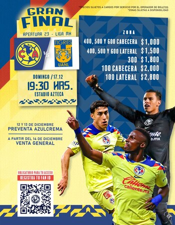 Las Águilas pusieron en venta