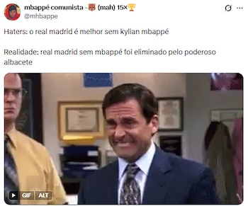 Mbappé no jugó por lesión