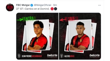 Alexis Arias salió sentido en